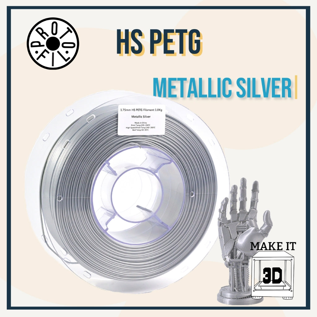 ProtoFil 1kg High Speed PETG 3D Printer Filament 1.75mm for 3D printing