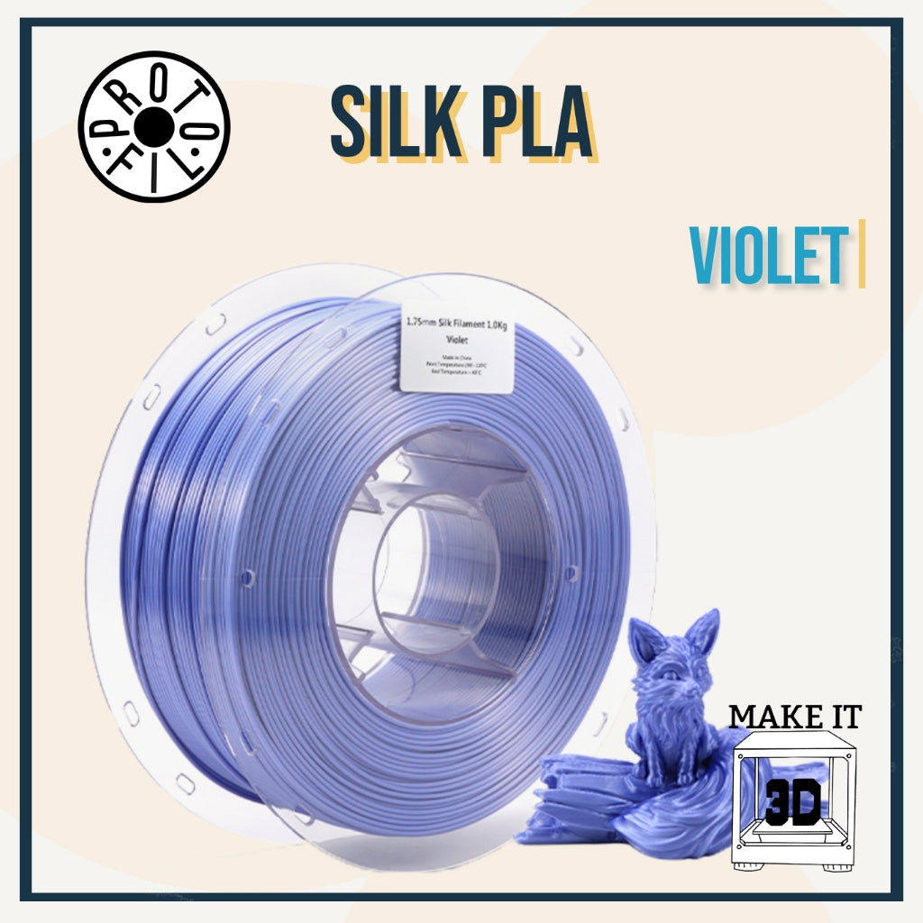 ProtoFil 1kg Silk PLA 3D Printer Filament 1.75mm for 3D Printing