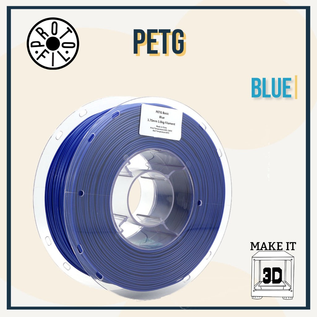 ProtoFil 1kg PETG 3D Printer Filament 1.75mm for 3D Printing