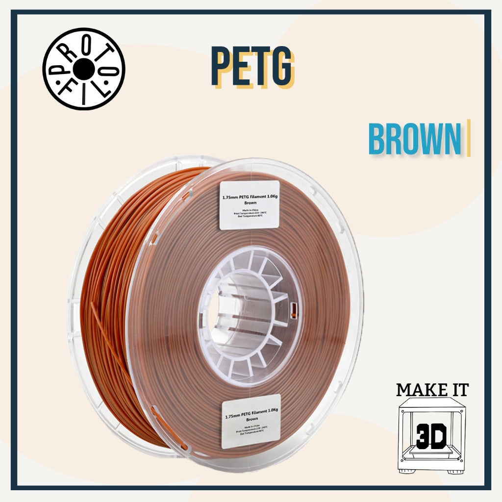 ProtoFil 1kg PETG 3D Printer Filament 1.75mm for 3D Printing