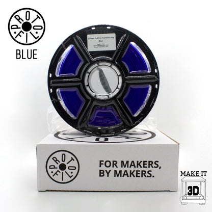 ProtoFil Premium PLA Pro and PLA 3D Printer Filament 1.75mm