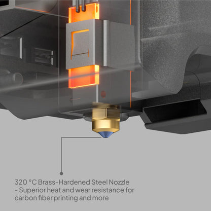 ELEGOO Centauri Carbon FDM 3D Printer fully enclosed coreXY w/ upgraded light bar and AMS port