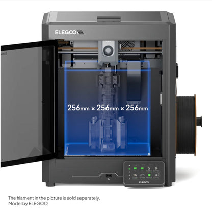 ELEGOO Centauri Carbon FDM 3D Printer fully enclosed coreXY w/ upgraded light bar and AMS port